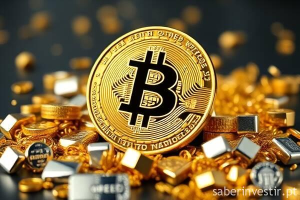 Ouro dispara, Bitcoin tropeça apesar da fraqueza do dólar
