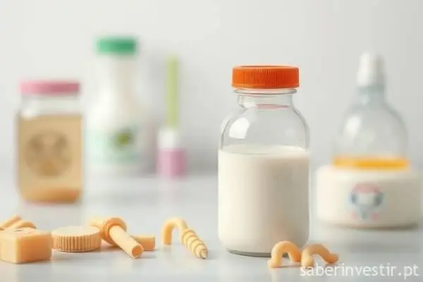 Queda em ações após alertas na fórmula infantil