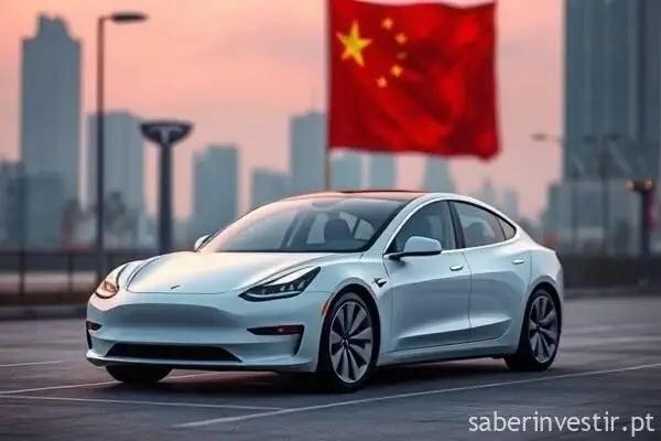 Aumento nas vendas de veículos da Tesla na China Aumento nas vendas de veículos da Tesla na China