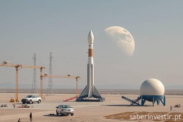 SpaceX redefine prioridades para exploração lunar SpaceX redefine prioridades para exploração lunar