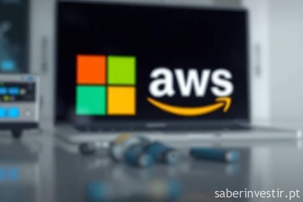 Microsoft e Amazon ganham destaque na corrida da IA Microsoft e Amazon ganham destaque na corrida da IA