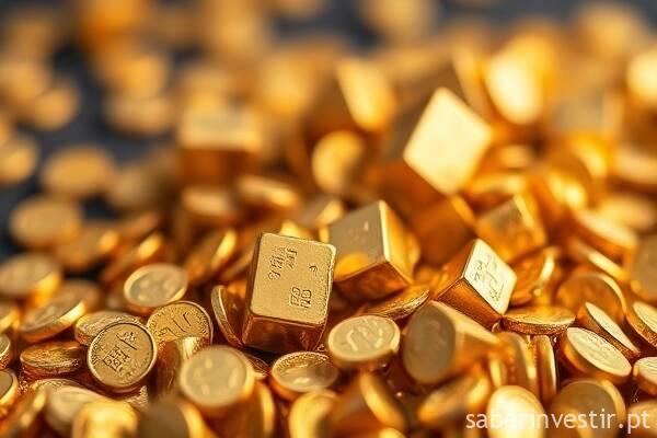 Ouro recua com pressão inflacionista