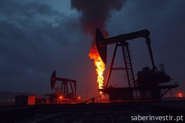 Petróleo sobe com tensão no Médio Oriente