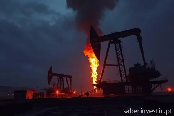 Petróleo sobe com tensão no Médio Oriente