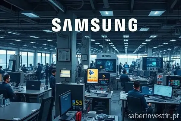 Samsung enfrenta risco de greve e impacto na oferta global de chips Samsung enfrenta risco de greve e impacto na oferta global de chips