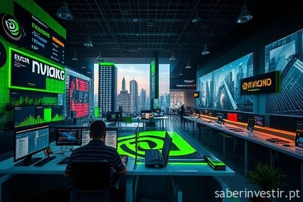 Nvidia lidera mercado e pode ampliar valor com nova onda da IA global