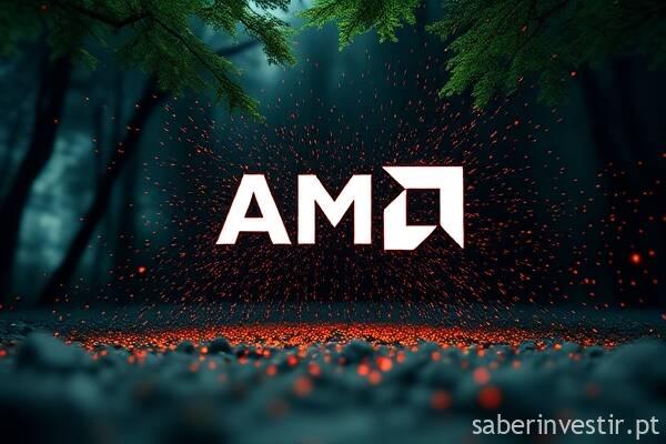 AMD dispara com resultados fortes e impulso da IA