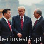 Trump leva líderes tecnológicos e Wall Street à China
