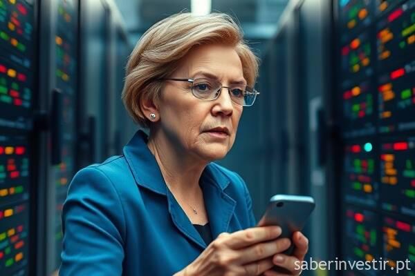 Warren pressiona Big Tech por custos energéticos da IA