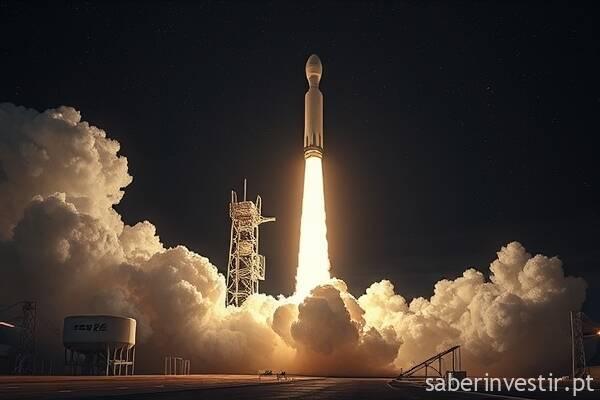 Ações espaciais sobem com impulso da SpaceX Ações espaciais sobem com impulso da SpaceX
