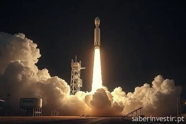 Ações espaciais sobem com impulso da SpaceX