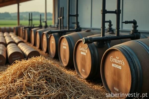 Cervejeiras britânicas enfrentam forte queda no setor Cervejeiras britânicas enfrentam forte queda no setor