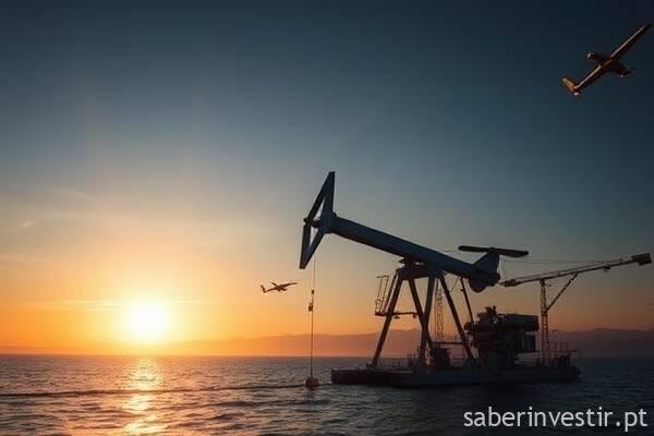 Petróleo sobe após novos ataques dos EUA ao Irão