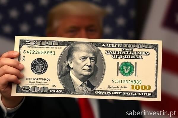 Projeto de nota de 250 dólares com imagem de Donald Trump gera polémica nos EUA