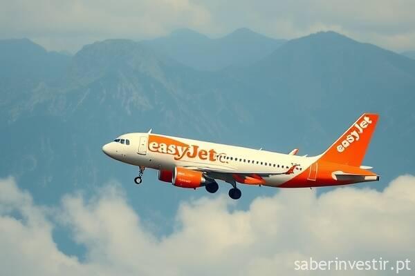 Ações da easyJet sobem 12% após interesse de compra da Castlelake