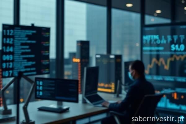 Pressão da IA afeta ações de software empresarial Pressão da IA afeta ações de software empresarial