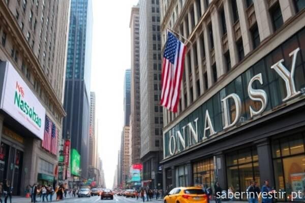 Wall Street recua com pressão no Nasdaq a meio da sessão Wall Street recua com pressão no Nasdaq a meio da sessão