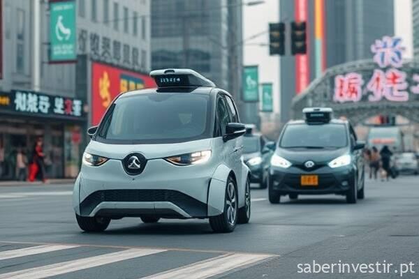 China acelera corrida aos robotáxis e desafia liderança global China acelera corrida aos robotáxis e desafia liderança global
