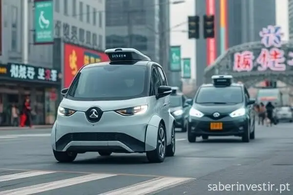China acelera corrida aos robotáxis e desafia liderança global