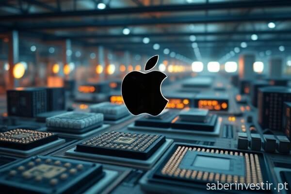 Apple reforça produção de chips nos EUA com investimento de 30 mil milhões Apple reforça produção de chips nos EUA com investimento de 30 mil milhões