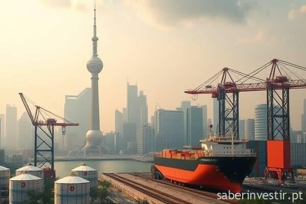 Economia chinesa abranda apesar do forte crescimento das exportações Economia chinesa abranda apesar do forte crescimento das exportações
